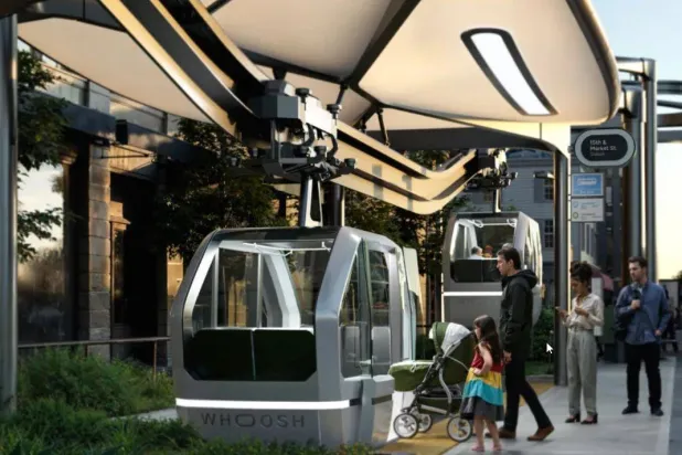 مدينة أميركية صغيرة تواجه أزمة النقل بالتاكسي الطائر وعربات الغندول