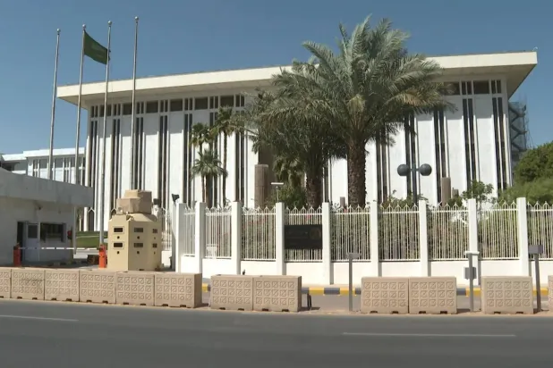 مبنى البنك المركزي السعودي في العاصمة الرياض (الشرق الأوسط)