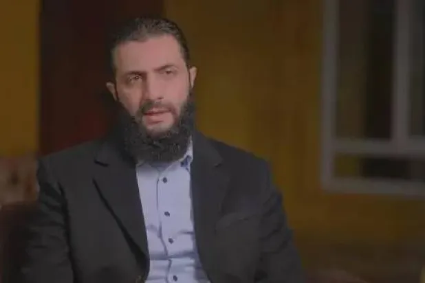 الجولاني خلال مقابلة تلفزيونية (إكس)