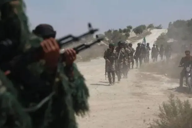 فصائل الجيش الوطني السوري الموالي لتركيا تدخل منبج (إعلام تركي)