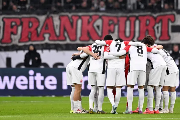 إينتراخت فرانكفورت الألماني (أ.ف.ب)