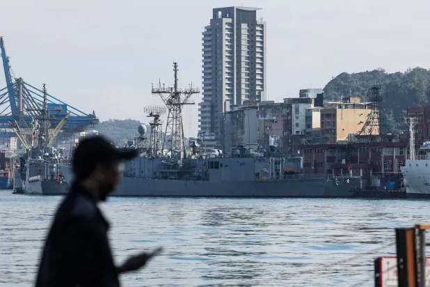 قالت تايوان في 11 ديسمبر إنها رصدت 53 طائرة عسكرية صينية و19 سفينة بالقرب من الجزيرة في الساعات الأربع والعشرين الماضية (أ.ف.ب)