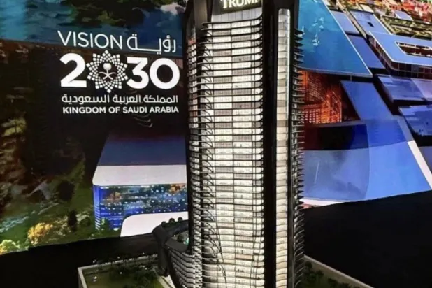 يقع البرج في منطقة استثنائية على كورنيش جدة (شركة دار جلوبال على «تويتر»)