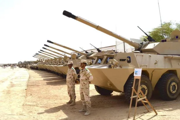 الجيش الموريتاني خلال مناورات على الحدود مع مالي مايو الماضي (أرشيف الجيش الموريتاني)