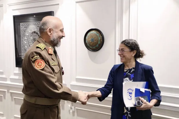 رئيس أركان قوات الدبيبة مستقبلاً خوري (رئاسة الأركان)