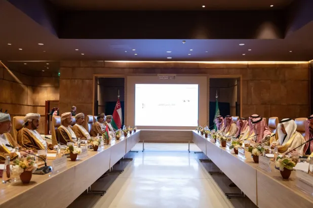 جانب من اجتماع مجلس التنسيق السعودي العماني في العلا (واس)