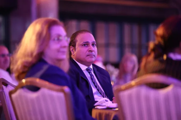 الدكتور زهير الحارثي أمين عام المركز خلال الحفل (كايسيد)