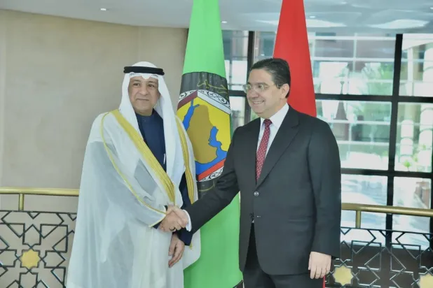 Nasser Bourita receives Jasem Al-Budaiwi in Rabat (GCC).