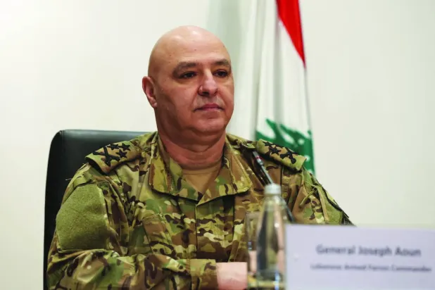 Genelkurmay Başkanı Joseph Aoun (Reuters)