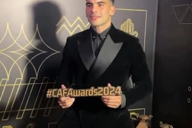 زيزو أثناء حفل الـ«كاف» (صفحة اللاعب على «إنستغرام»)