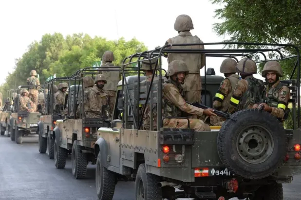 Pakistan ordu kuvvetleri (Arşiv - AFP)