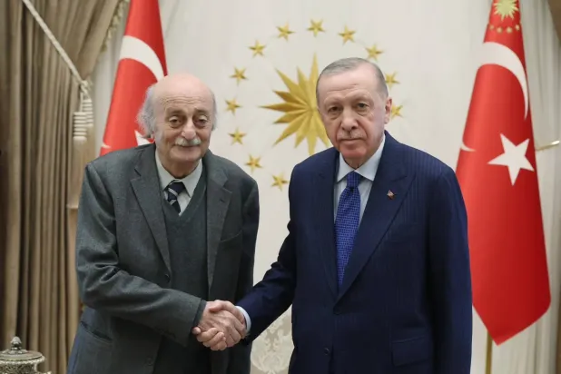 Cumhurbaşkanı Recep Tayyip Erdoğan bugün Ankara'da Velid Canbolat'ı kabul etti. (Türkiye Cumhurbaşkanlığı - X)