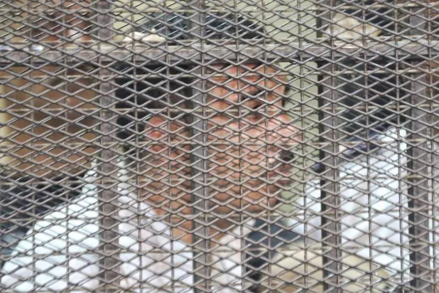 المتهم خلال إحدى الجلسات السابقة (الشرق الأوسط)