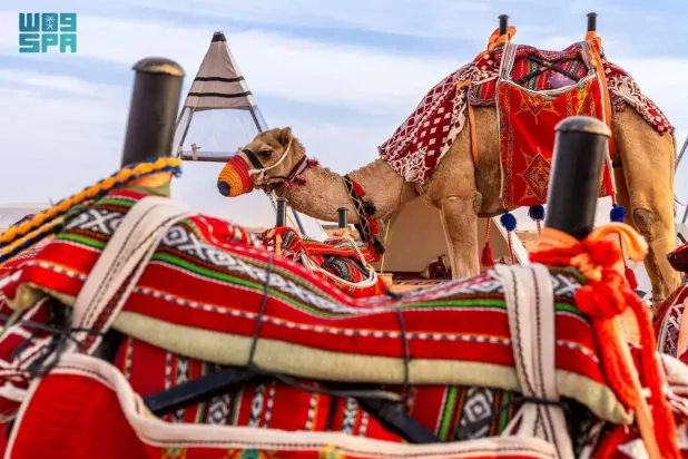 The Saudi Heritage Commission's dedicated pavilion showcases the traditional tools. SPA 