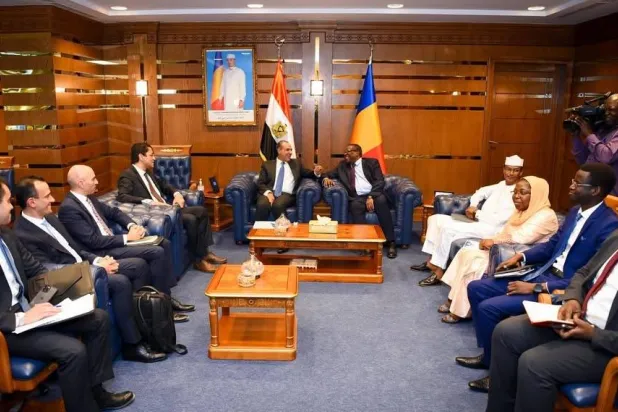محادثات بدر عبد العاطي في تشاد (الخارجية المصرية)
