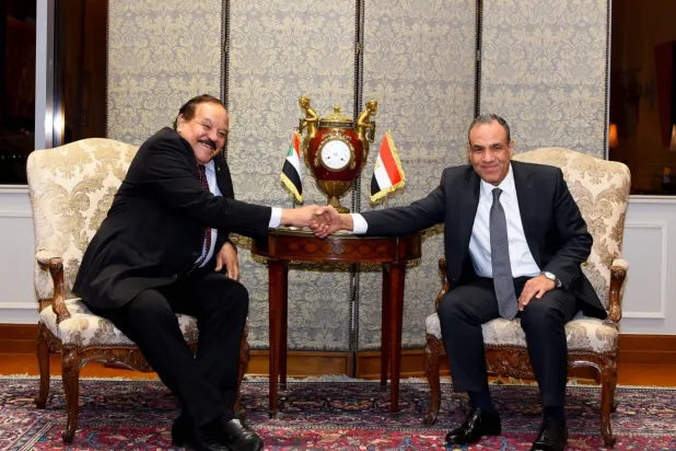 Mısır Dışişleri Bakanı pazar günü Kahire'de Sudanlı mevkidaşını kabul etti (Mısır Dışişleri Bakanlığı)