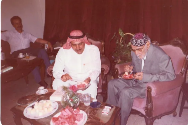 في بيت الجواهري بدمشق