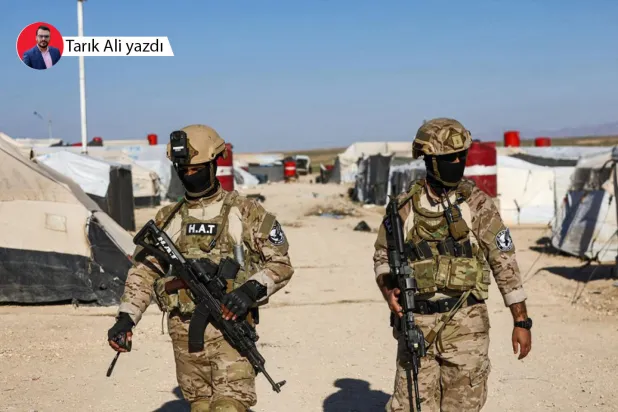 El-Havl kampındaki YPG’nin iki üyesi (AFP)