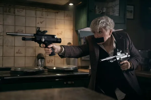 Filmde 77 yaşındaki aktris Glenn Close da var (Netflix)