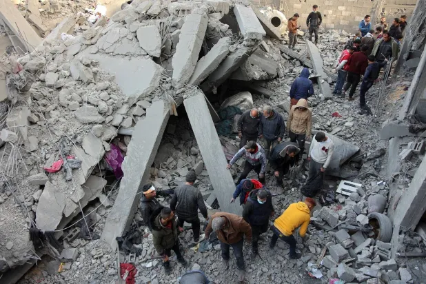 الجيش الإسرائيلي يعلن تنفيذ أكثر من 1400 غارة على غزة خلال ديسمبر