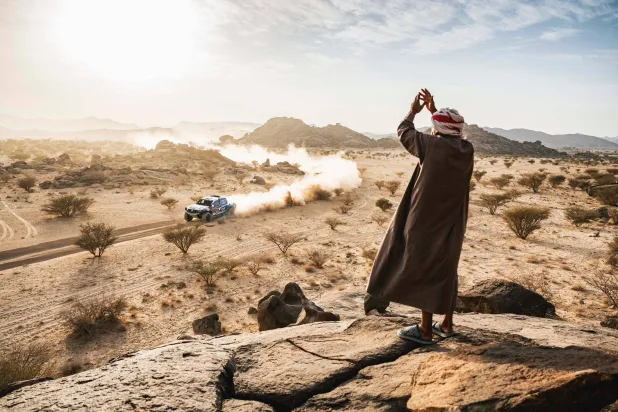 من مرحلة استكشاف التضاريس السعودية (داكار السعودية)