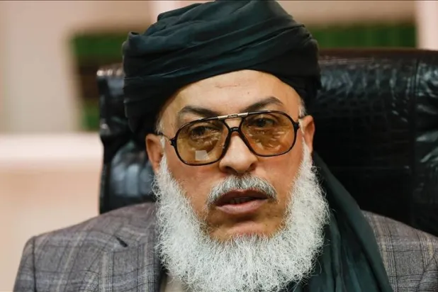 شير محمد عباس ستانيكزاي نائب وزير الخارجية في الحكومة الأفغانية المؤقتة (متداولة)