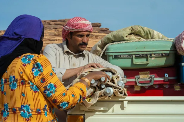 مشهد من فيلم «هُوبَال» الذي يُعرض حالياً في صالات السينما السعودية (الشرق الأوسط)