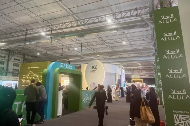 جانب من «ملتقى السياحة السعودي 2025» بالرياض (الشرق الأوسط)