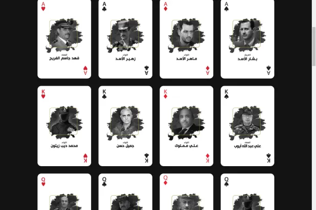 مطلوبون للتحقيق حسب قائمة موقع «من أجل العدالة» الموثقة