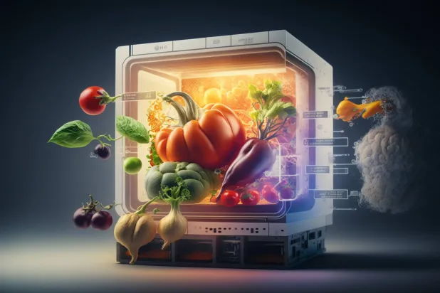 تتناول دراسة جامعة إلينوي ثلاث تقنيات ناشئة يمكن أن تُحدث تحولاً في صناعة الأغذية (أدوبي)