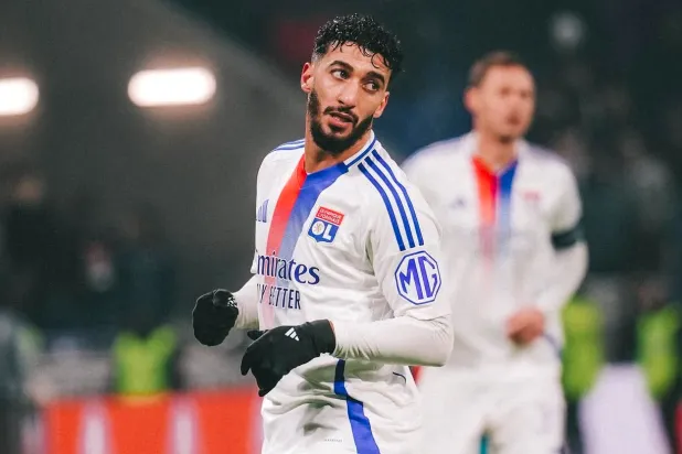 النجم الجزائري سعيد بن رحمة (نادي ليون)