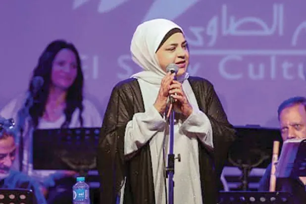 تحرص حنان ماضي على تقديم الحفلات في دار الأوبرا أو في ساقية الصاوي ({الشرق الأوسط})