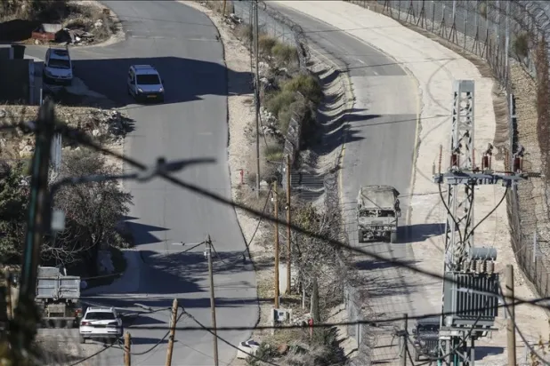 Military mobility of Israeli army continues on the Syrian-Israeli border in the Majdal Shams region of Golan Heights in Syria on December 19, 2024 (Anadolu Agency)