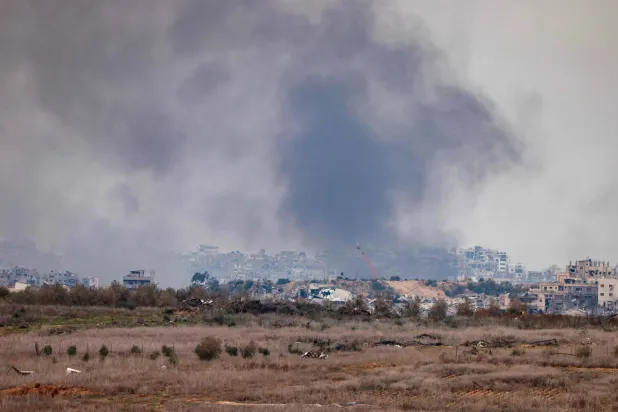 الجيش الإسرائيلي يعترض صاروخاً أطلق من غزة الجيش الإسرائيلي يعترض صاروخاً أطلق من غزة
