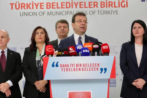 إمام أوغلو رئيس بلدية إسطنبول واتحاد البلديات في تركيا (من حسابه في «إكس»)