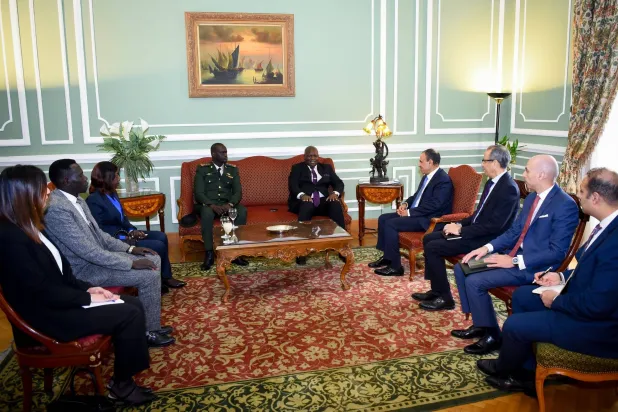 ملف المياه تصدر محادثات وزير الخارجية المصري ووزير التجارة والصناعة بجنوب السودان (الخارجية المصرية)