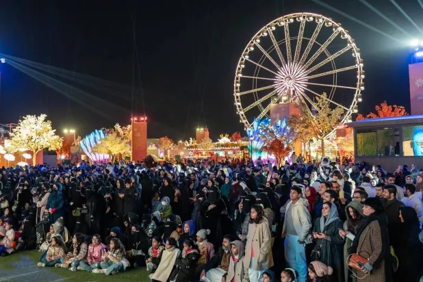 جاءت القفزة الكبرى في عدد الزوار تزامناً مع إجازة منتصف الفصل الدراسي الثاني (واس)