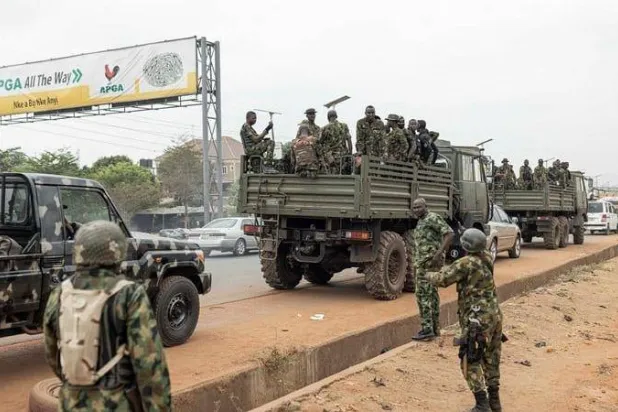 استنفار أمني خارج العاصمة النيجيرية (متداولة)