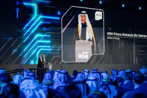 وزير الطاقة السعودي يتحدث خلال منتدى «اكتفاء 2025» (منصة إكس)