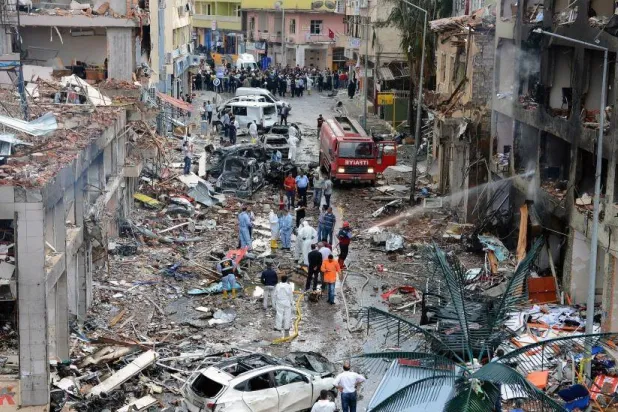 تفجير ريحانلي المزدوج في 2013 (أرشيفية)