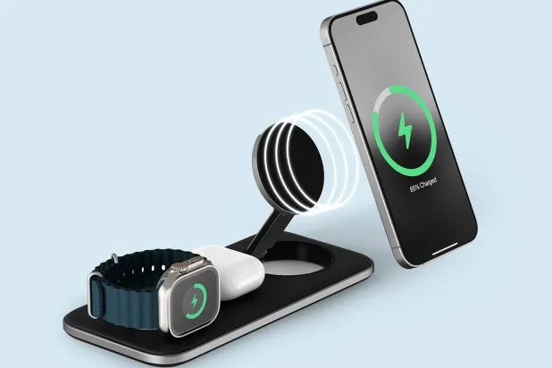 لوحة الشحن اللاسلكية «كيو آي 2 تريو» من «ساتيشي»