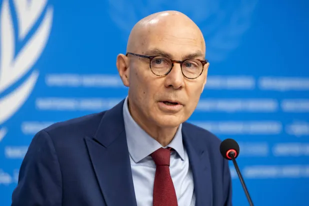 مفوض الأمم المتحدة السامي لحقوق الإنسان فولكر تورك (إ.ب.أ)