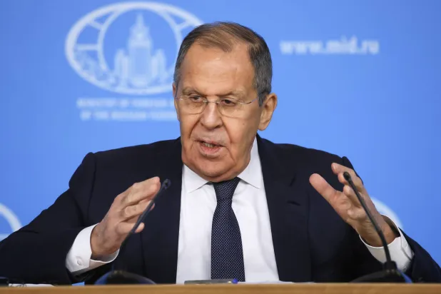 وزير الخارجية الروسي سيرغي لافروف (إ.ب.أ)