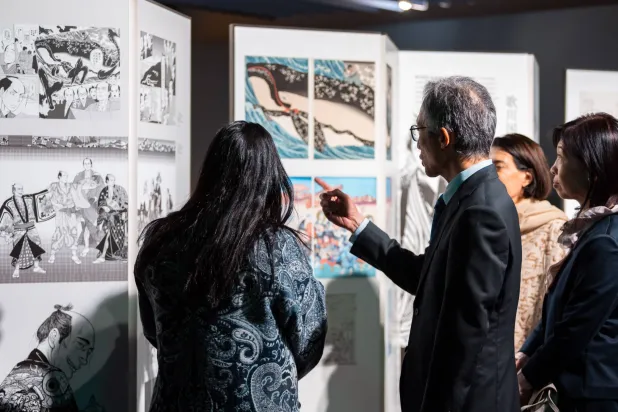 هيئة المتاحف تحتضن معرض «مانجا هوكوساي مانجا»