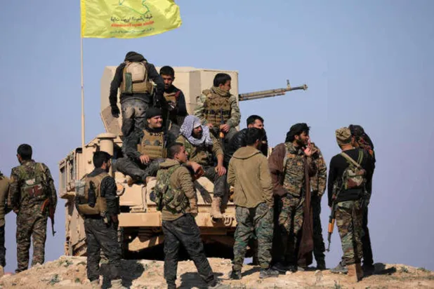 مقاتلون أكراد في شمال سوريا (أرشيف - رويترز)