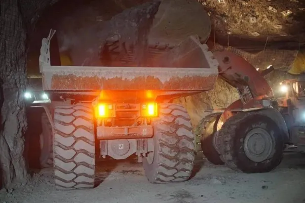 Drilling and excavation work at a site in the Arabian Shield region, Saudi Arabia (SPA)