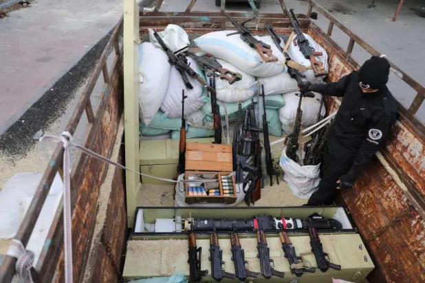 أسلحة كانت متوجهة إلى لبنان من سوريا عبر معابر غير شرعية (سانا - إكس)