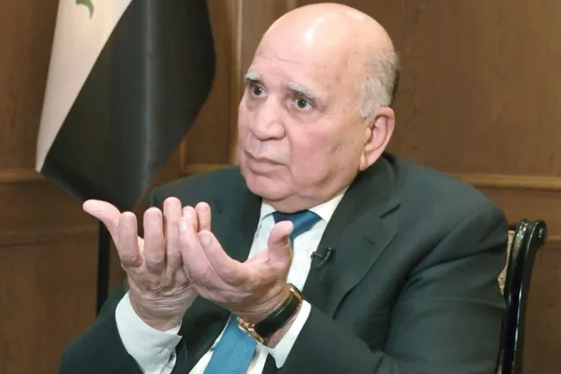 وزير الخارجية العراقي فؤاد حسين (الشرق الأوسط)