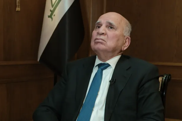 Iraqi Foreign Minister Fuad Hussein (Asharq Al-Awsat)