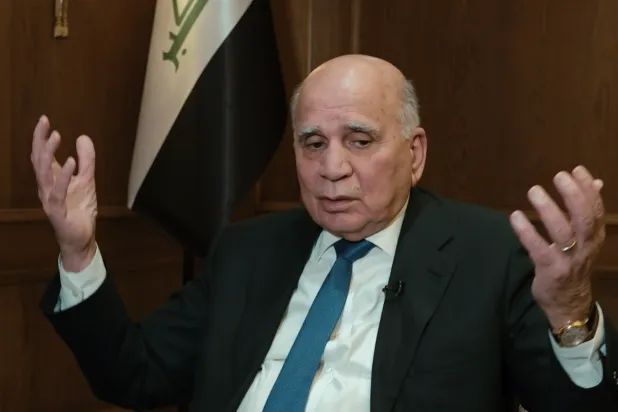 وزیر خارجه عراق فؤاد حسین (الشرق الأوسط)